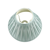 Laura Ashley Fenn Shade 12" Duck Egg Pleated Empire